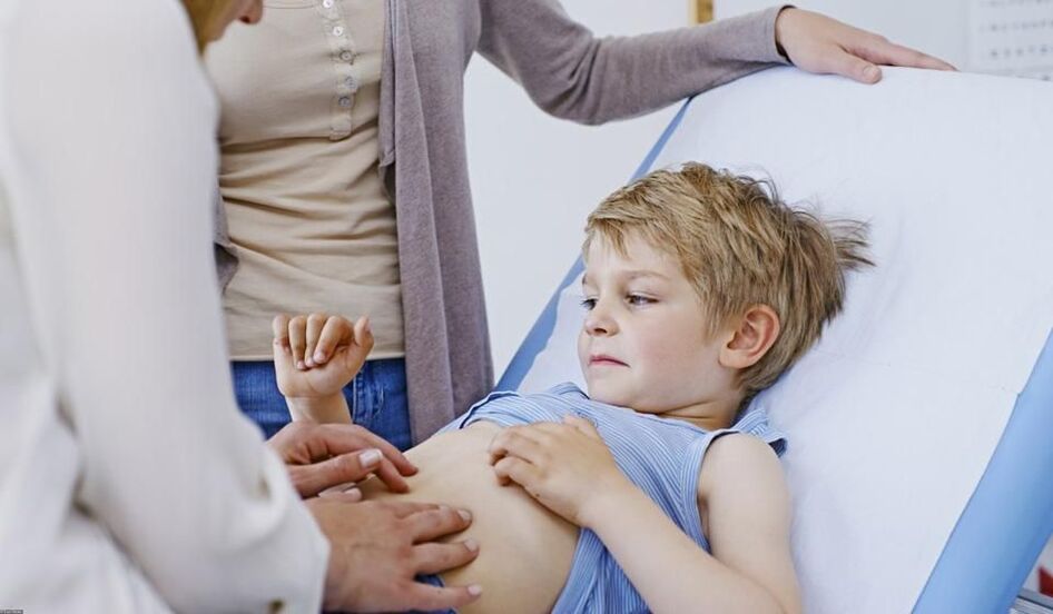 parasitic symptoms in children